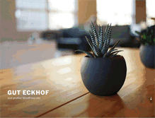 Tablet Screenshot of gut-eckhof.de